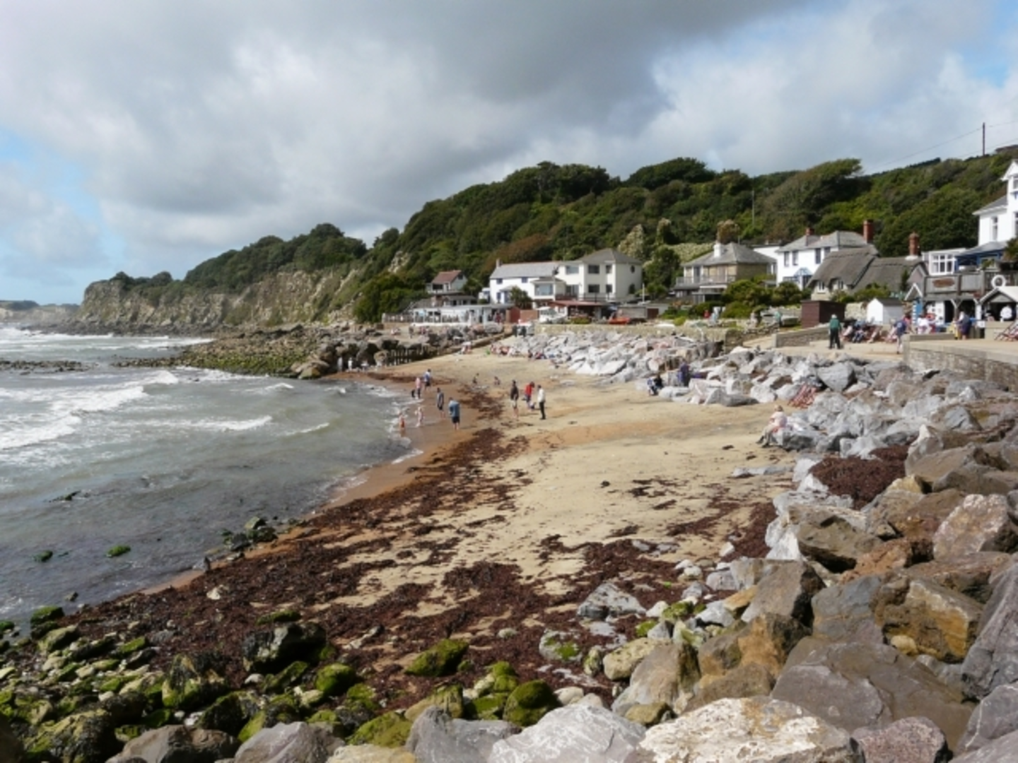 An image depicting the trail Ventnor to Steephill Cove Walk and its surrounding area.