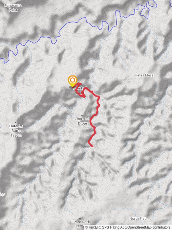 Brimhall Point via Maze Overlook Trail