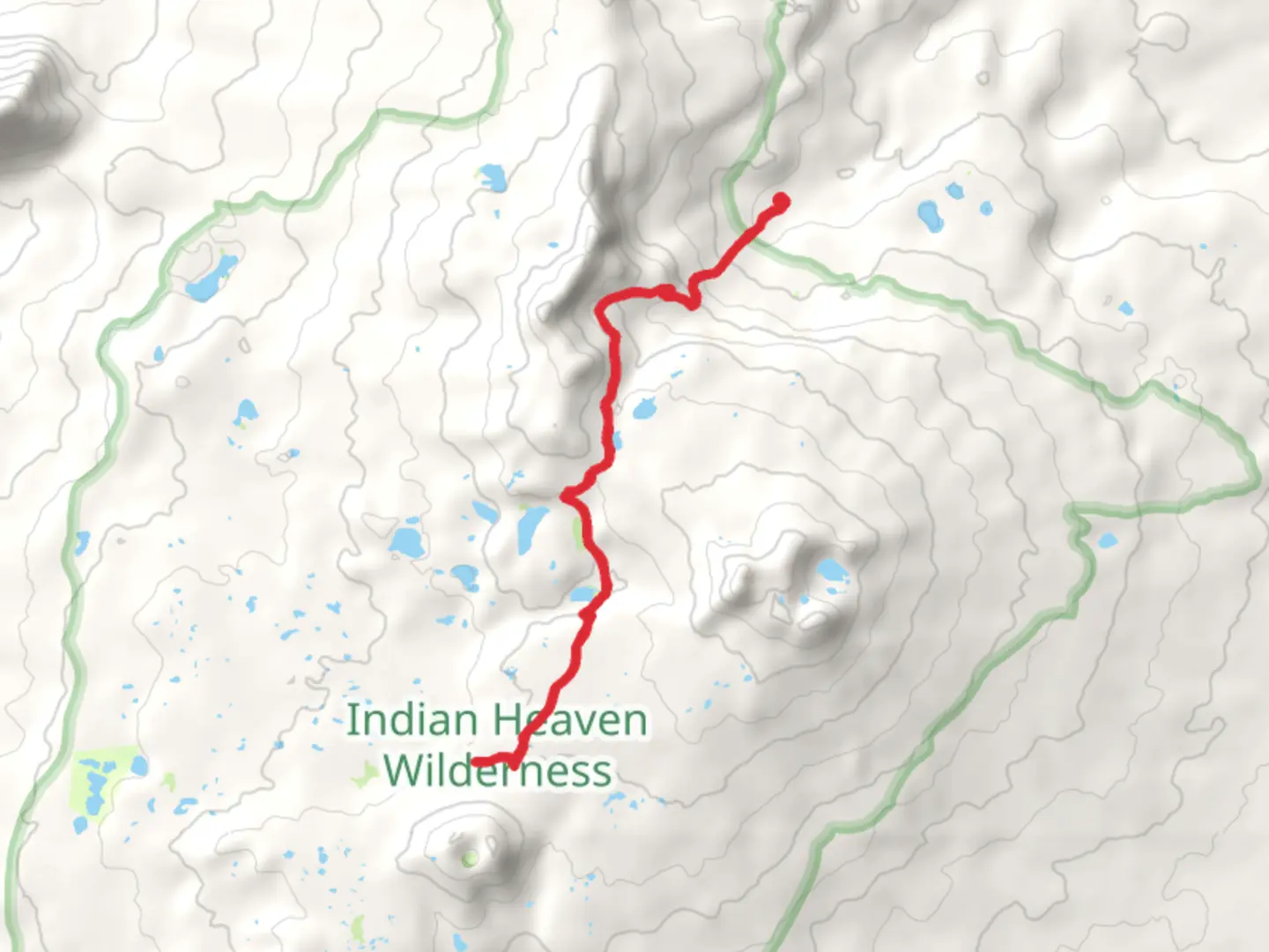 An image depicting the trail Lemei Lake Trail and its surrounding area.
