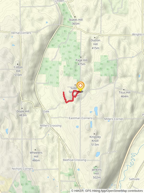 MiddleBury Loop mobile static map