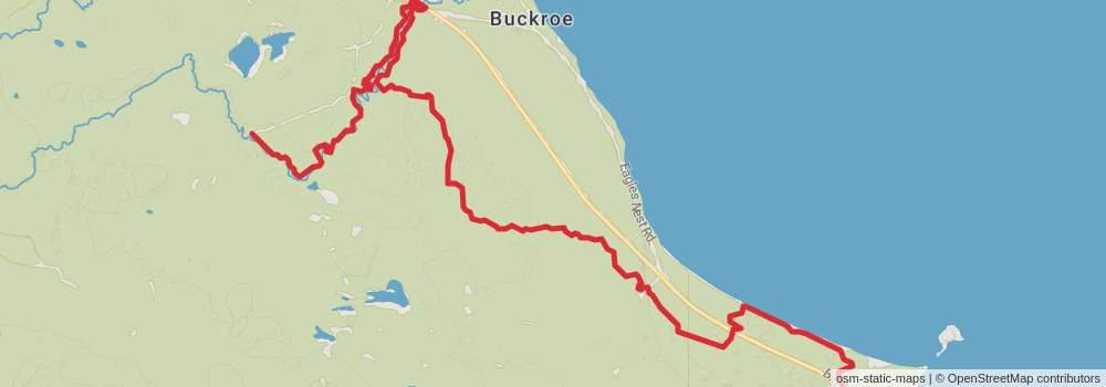 American Perimeter Trail - North Country Primary stage 101 Map