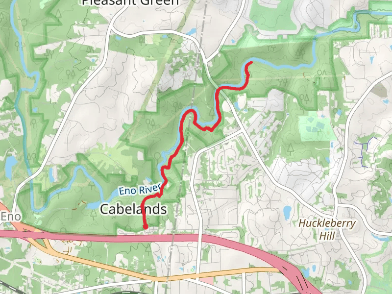 Eno River - Laurel Bluffs Trail