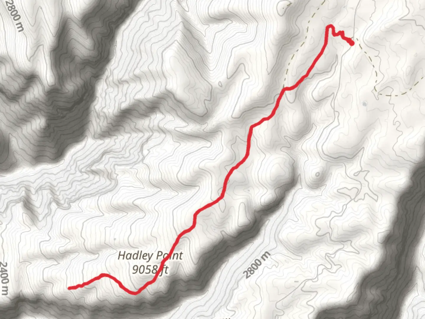 An image depicting the trail Clinetop Cow Camp Trail and its surrounding area.