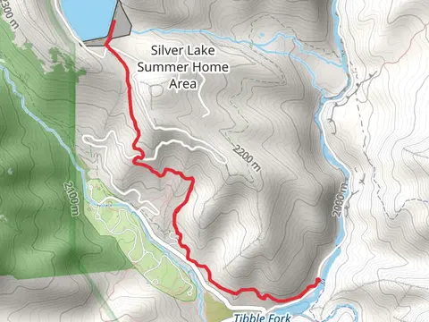 Silver Flat Connector Trail