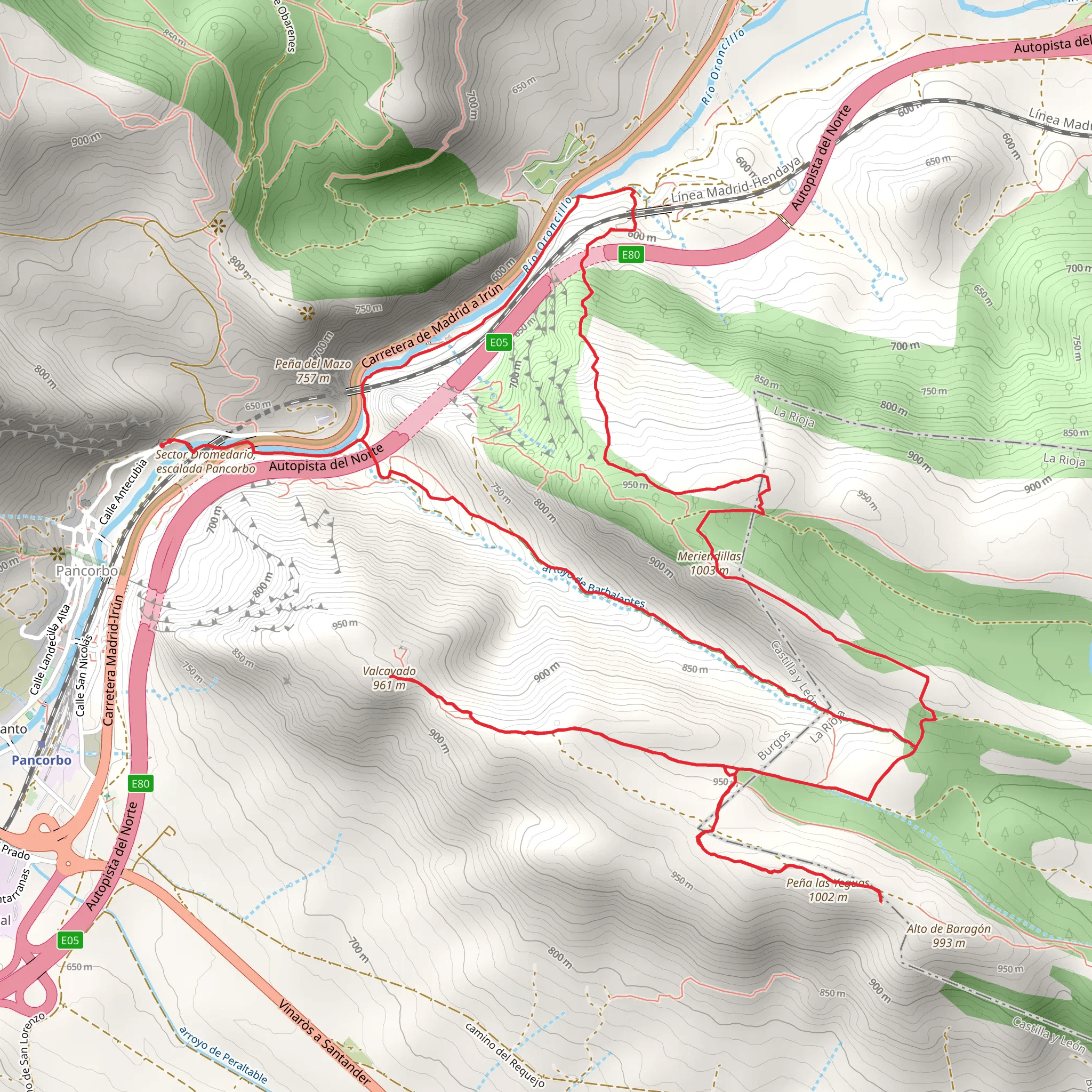 Sendero de Barbalantes PR BU 222 mobile static map