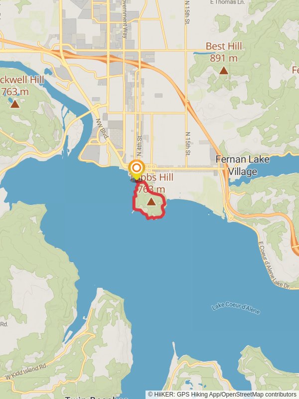 Tubbs HIll Main Loop Trail