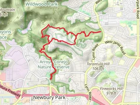 Calle Yucca and Lynnmere Loop Trail