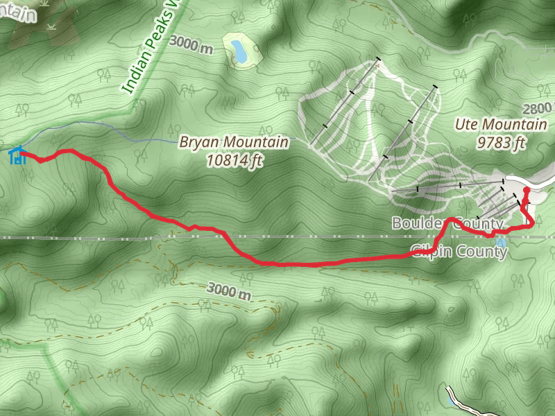 Guinn Mountain Trail via Jenny Creek