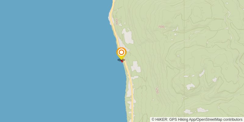Flathead Lake Trail spur 1 Map