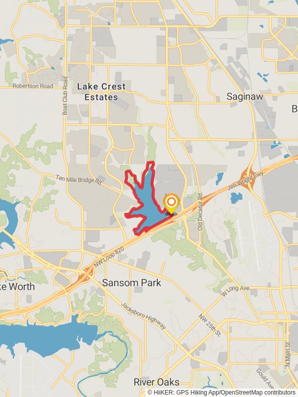 Marine Creek Lake Loop