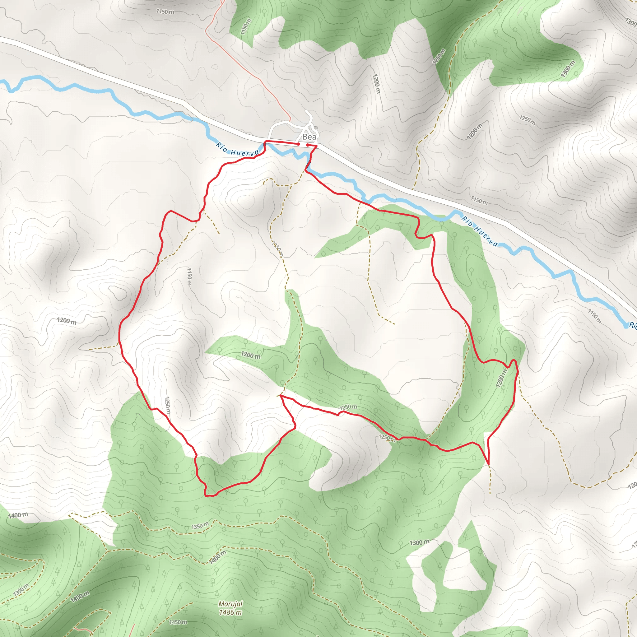 Bea Botanical Route PR TE 79 mobile static map