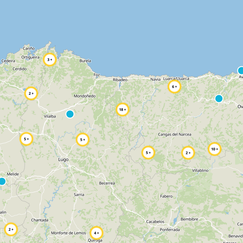 Santa Eulalia de Oscos Static Map