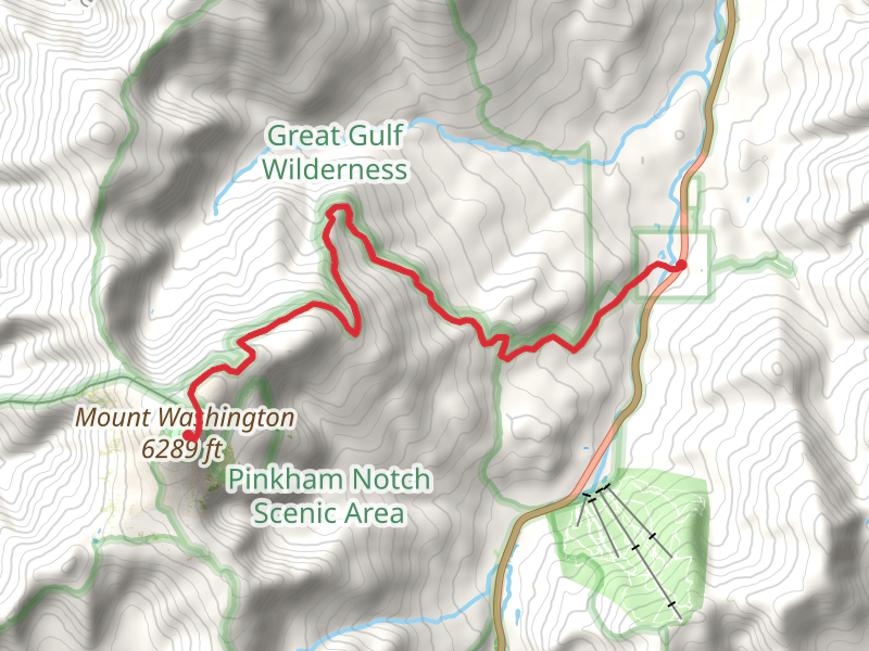Low's Bald Spot, Washburn Point and Agiocochook Crag Trail