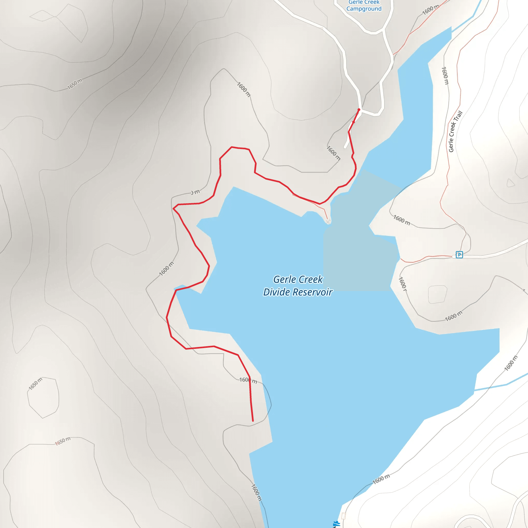 Summer Harvest Trail mobile static map