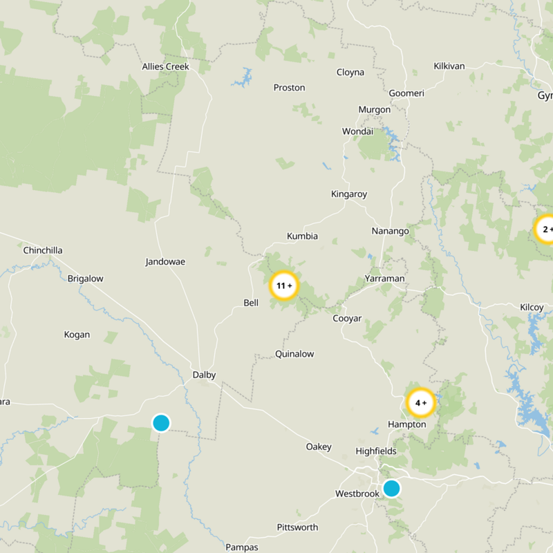 South Burnett Regional Static Map