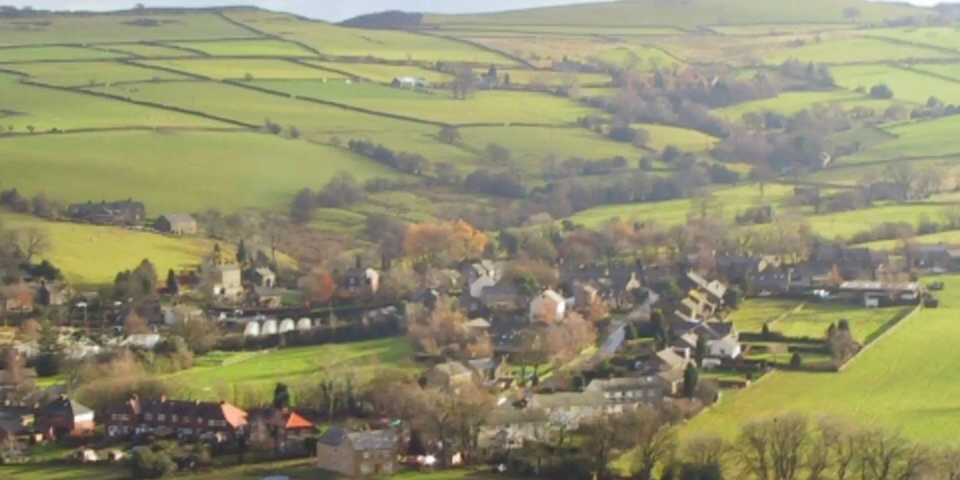 An image depicting the trail Kettleshulme and Sponds Hill and its surrounding area.