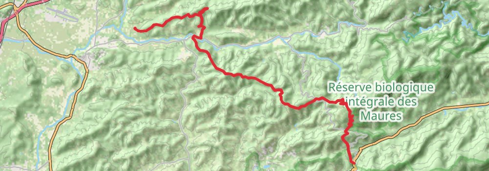GR 51 stage 22 Map