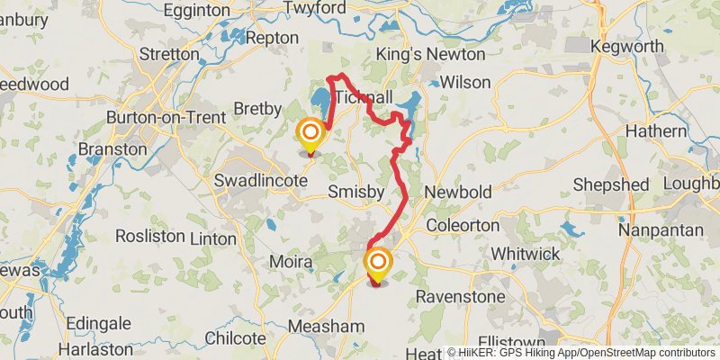 National Forest Way stage 4 Map
