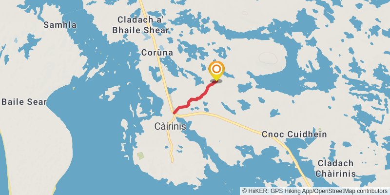 Hebridean Way spur 2 Map