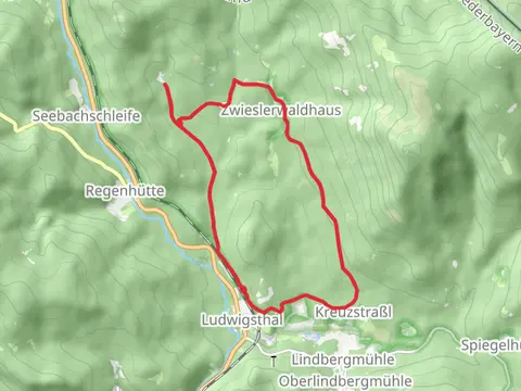Nationalpark Besucherzentrum Haus zur Wildnis Loop