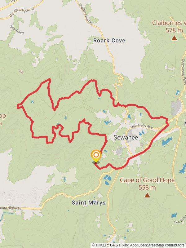 Perimeter Loop Trail - Sewanee