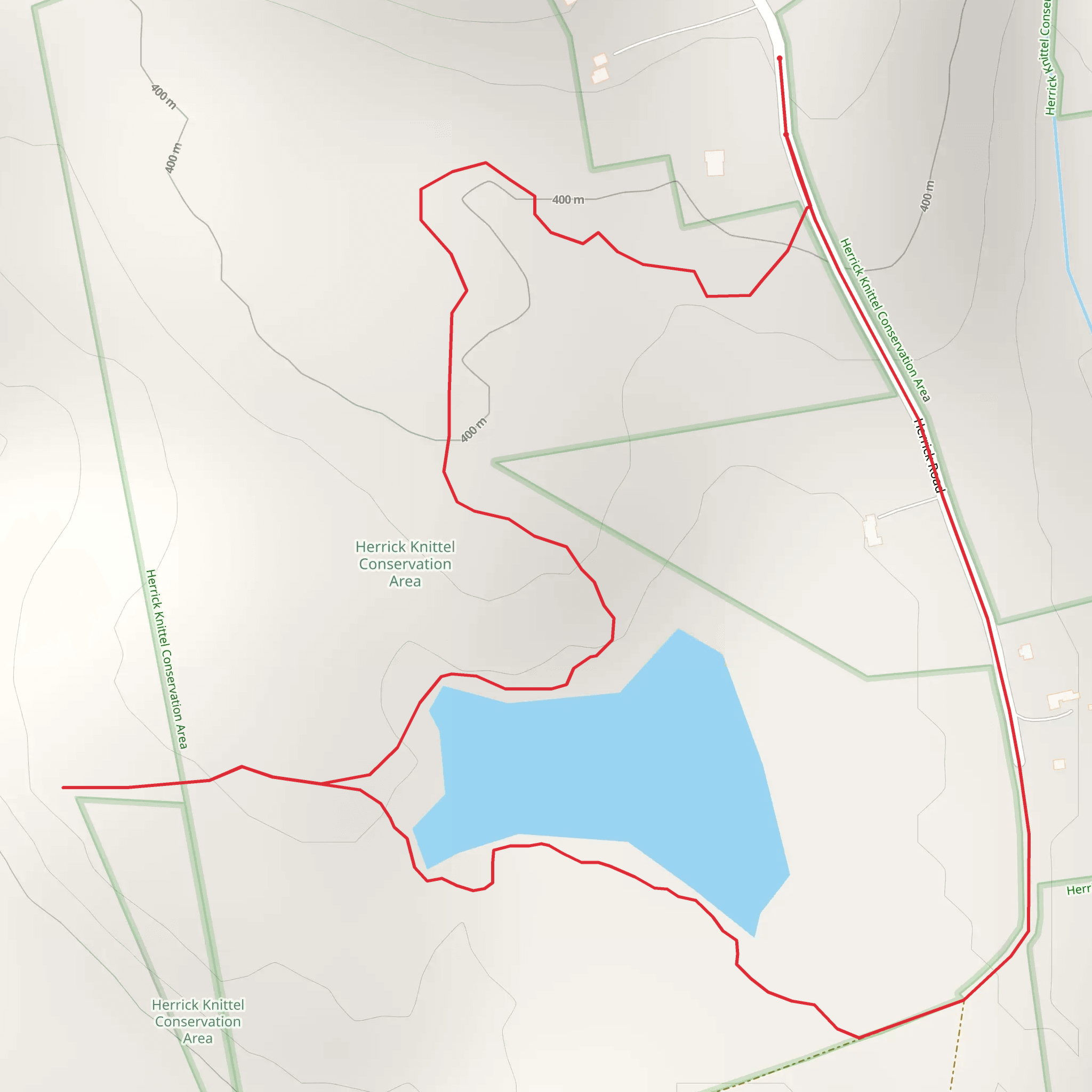 Falls Brook Loop Trail in Blandford mobile static map