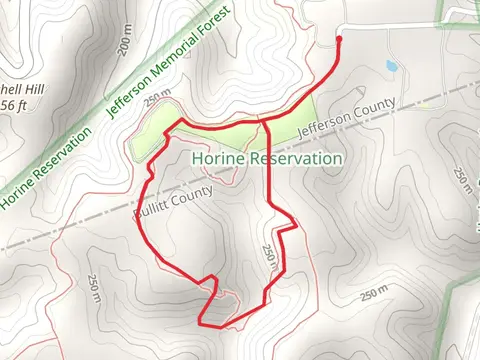 Horine Campground Service Road - Orange Loop Trail