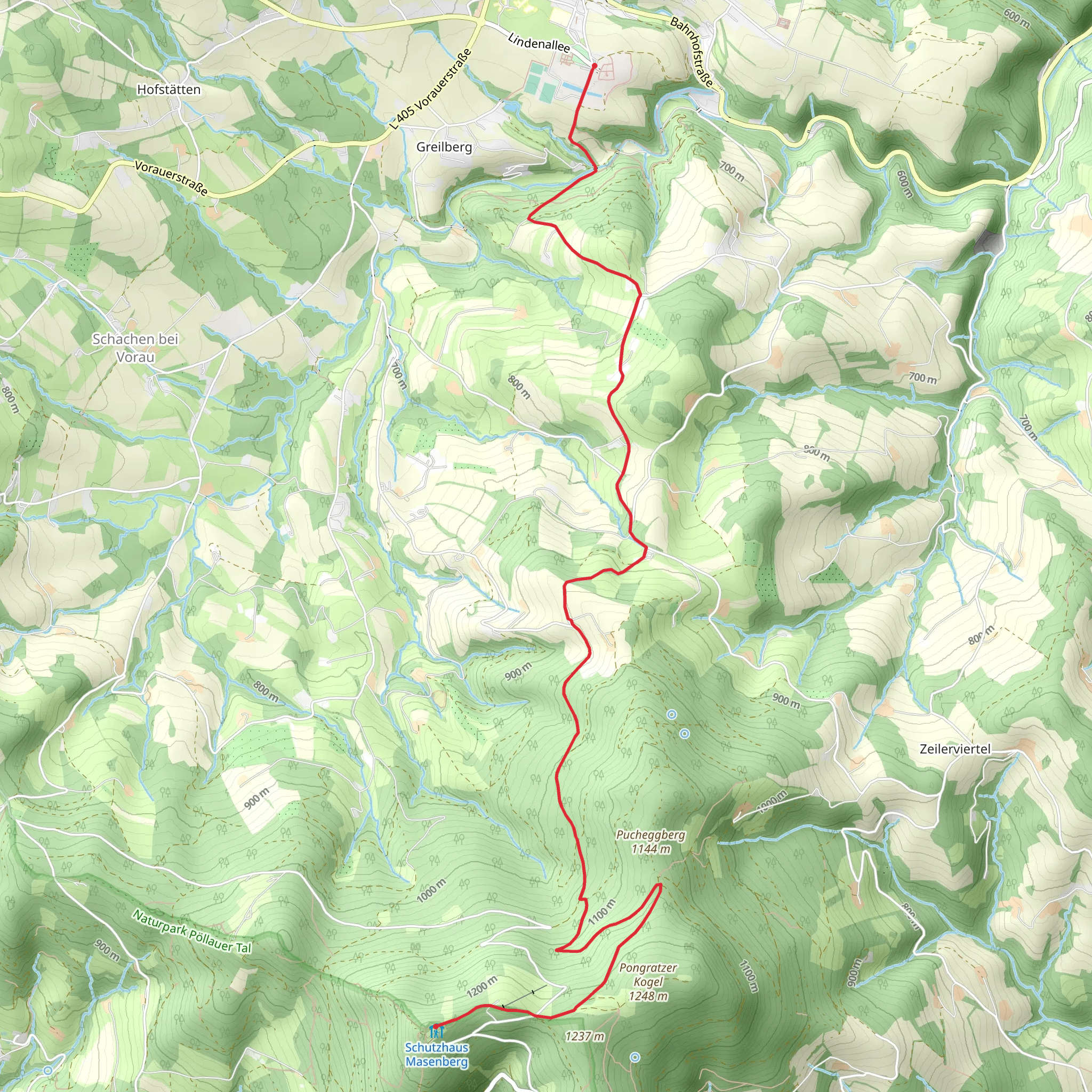 Augustine Way mobile static map