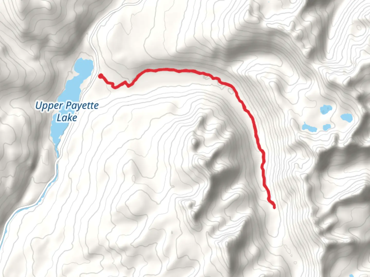 An image depicting the trail Twentymile Creek Trail and its surrounding area.