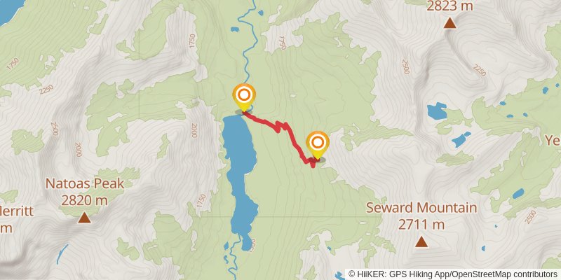 Ptarmigan Trail stage 2 Map