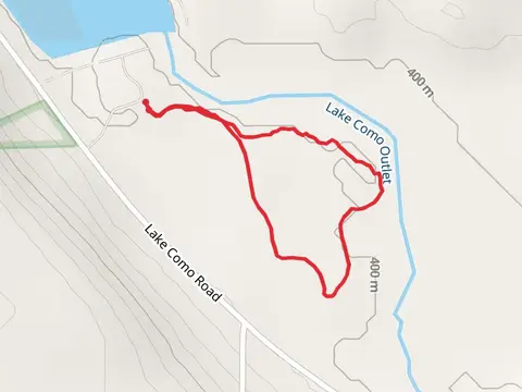 Lake Como Outlet Loop Trail