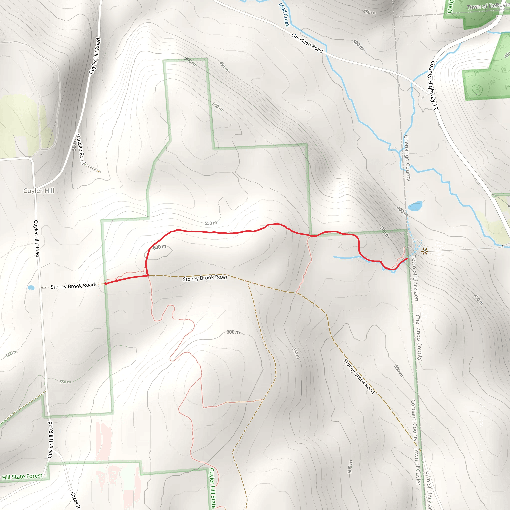 Chippewa Falls Trail mobile static map