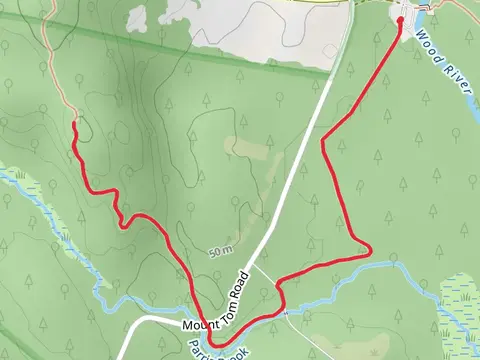 Parris Brook via mount Tom Trail