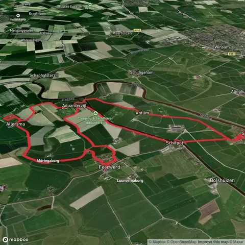 Wandeling groninger borgenpad Allersmaborg