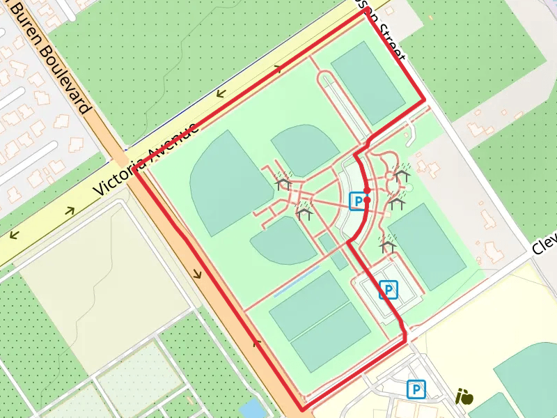 Arlington Heights Sports Park Loop