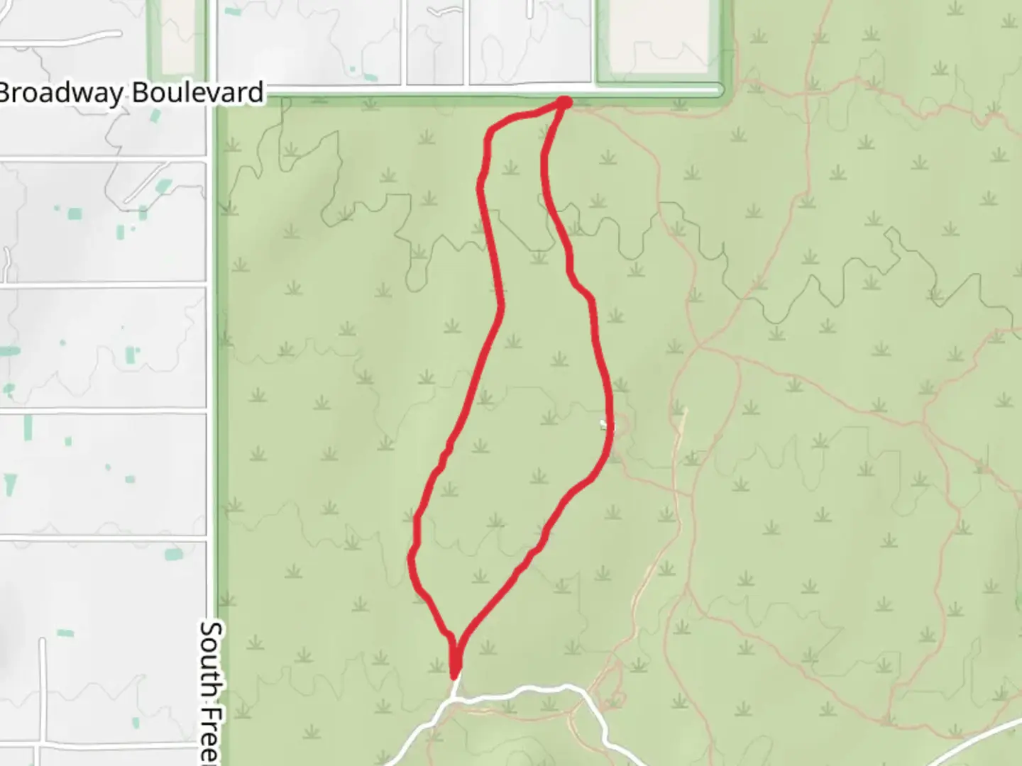 An image depicting the trail Shantz and Mica View Loop Trail and its surrounding area.