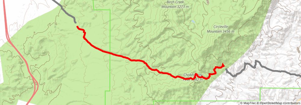 American Discovery Trail South Route stage 320 Map