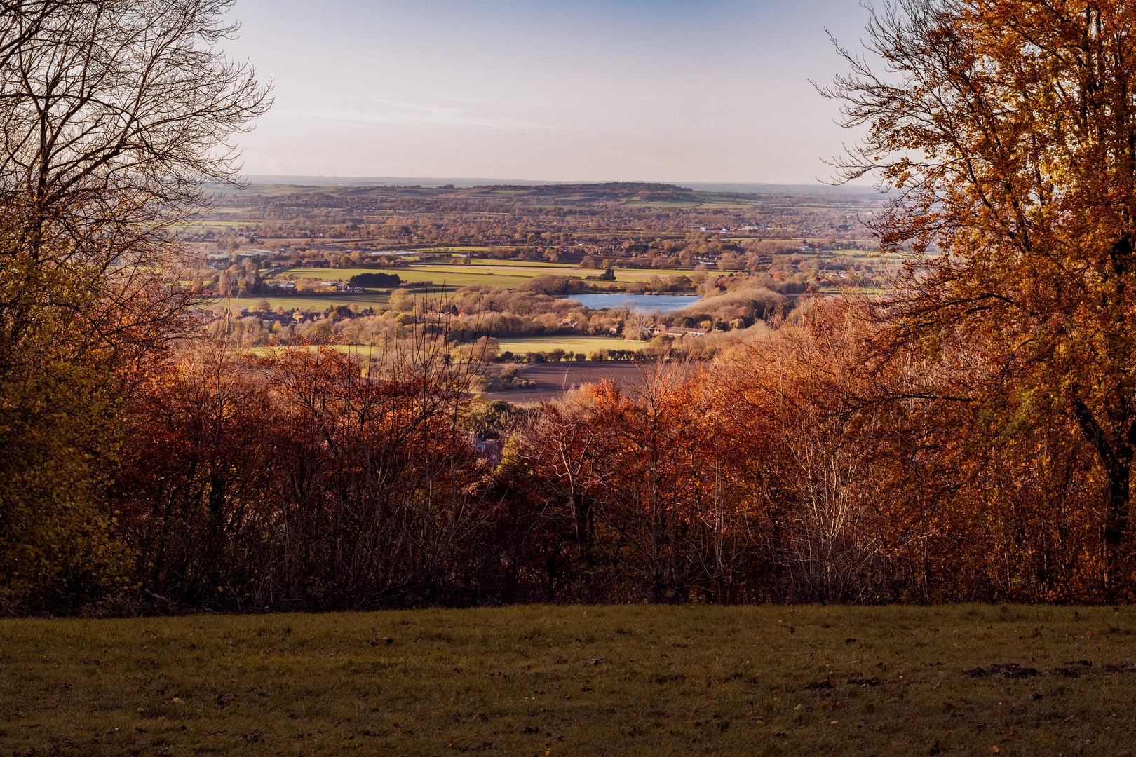 An image depicting the trail Chiltern Hills Circular from Wendover and its surrounding area.