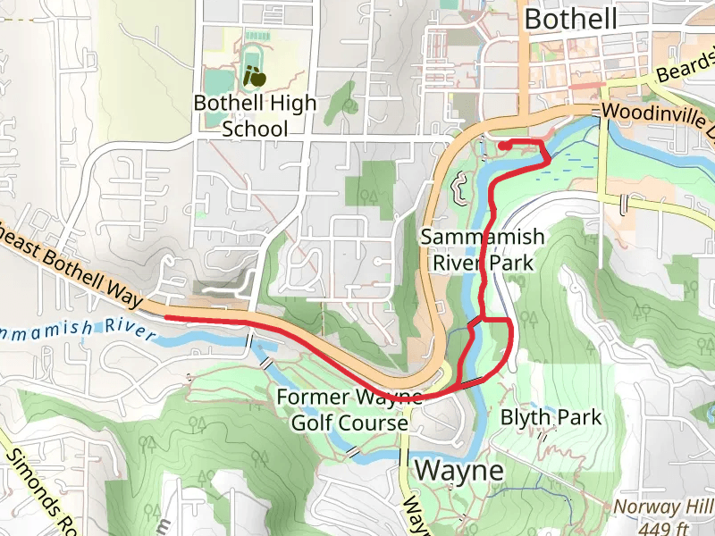 Sammamish River Trail and Burke Gilman Trail
