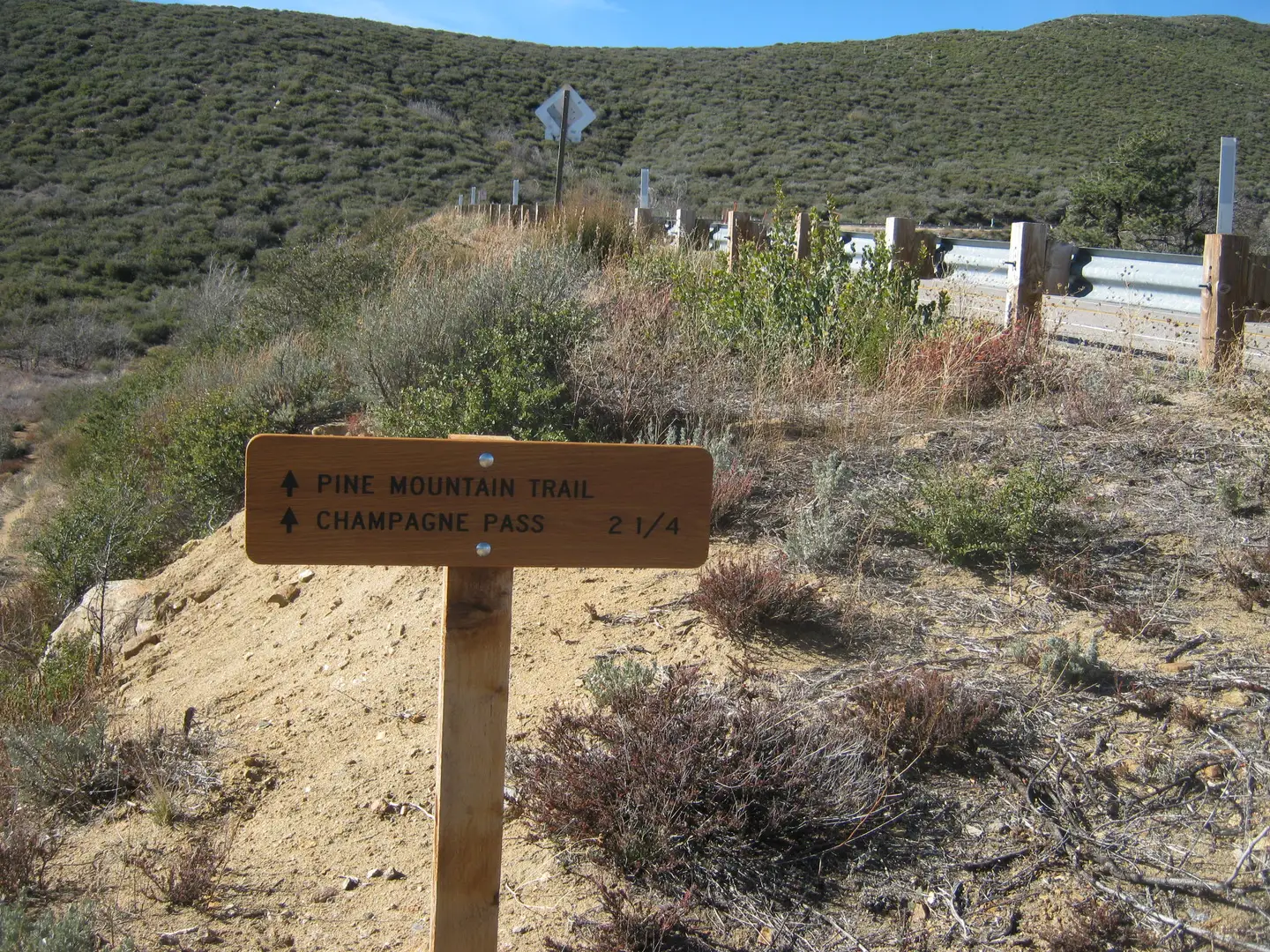 An image depicting the trail Pine Mountain Trail, Champagne Pass and Indian Creek Trail Loop and its surrounding area.