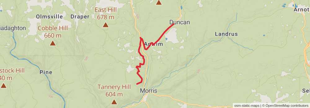 American Perimeter Trail - Northern Appalachian Primary stage 53 Map