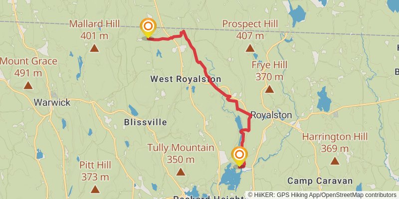 Tully Trail stage 2 Map