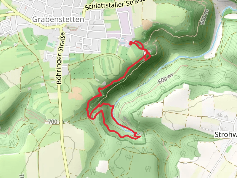 Gustav-Jakob-Höhle, Ruine Hofen and Lettenhohe Loop
