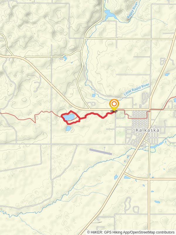 Smith Lake and North Country Trail