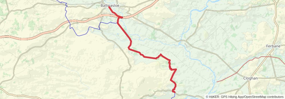 The Ireland Way® stage 21 Map