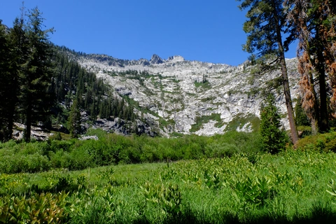 An image depicting the trail Granite Lake via Swift Creek Trail and its surrounding area.