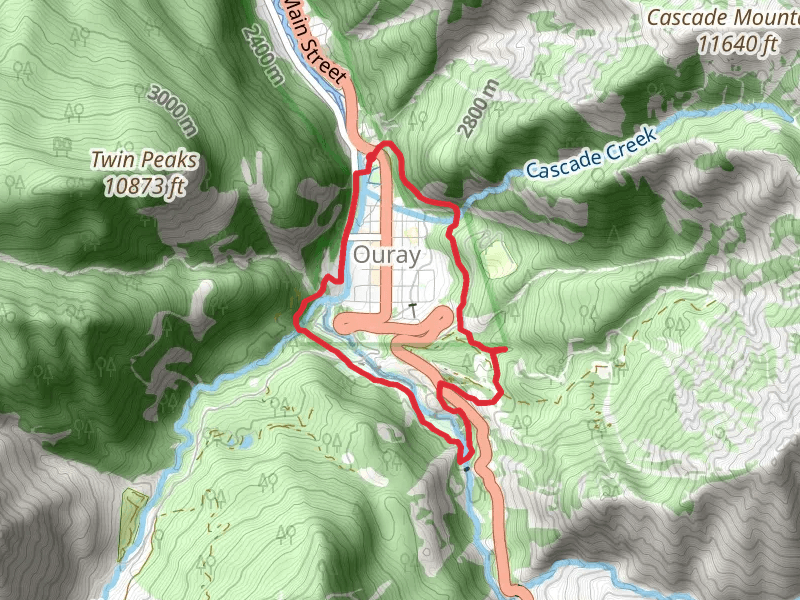 Uncompahgre River Walk - Perimeter Loop Trail