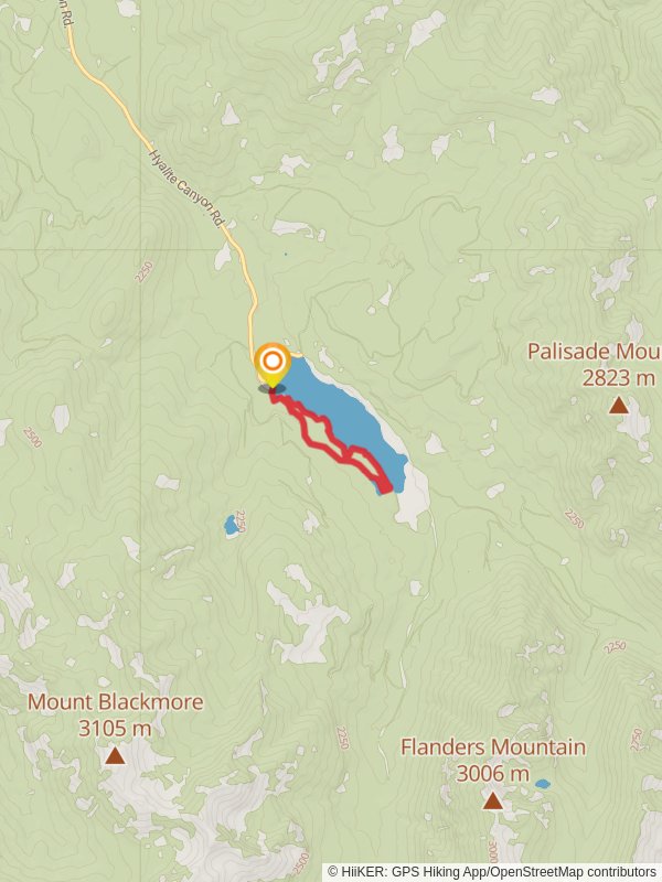 Hyalite Reservoir Westshore Trail Loop