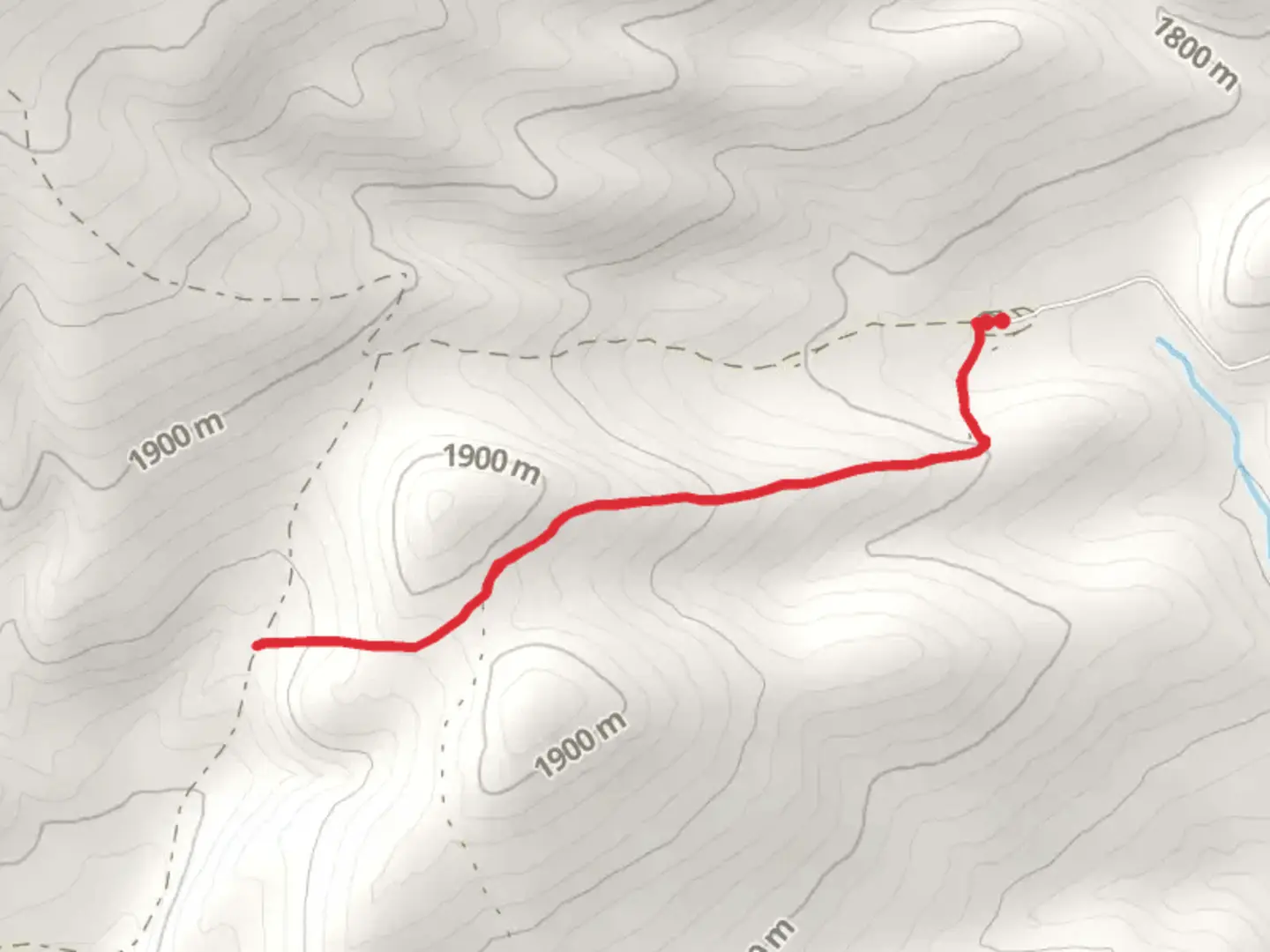 An image depicting the trail Jellison Kiddie Trail and its surrounding area.