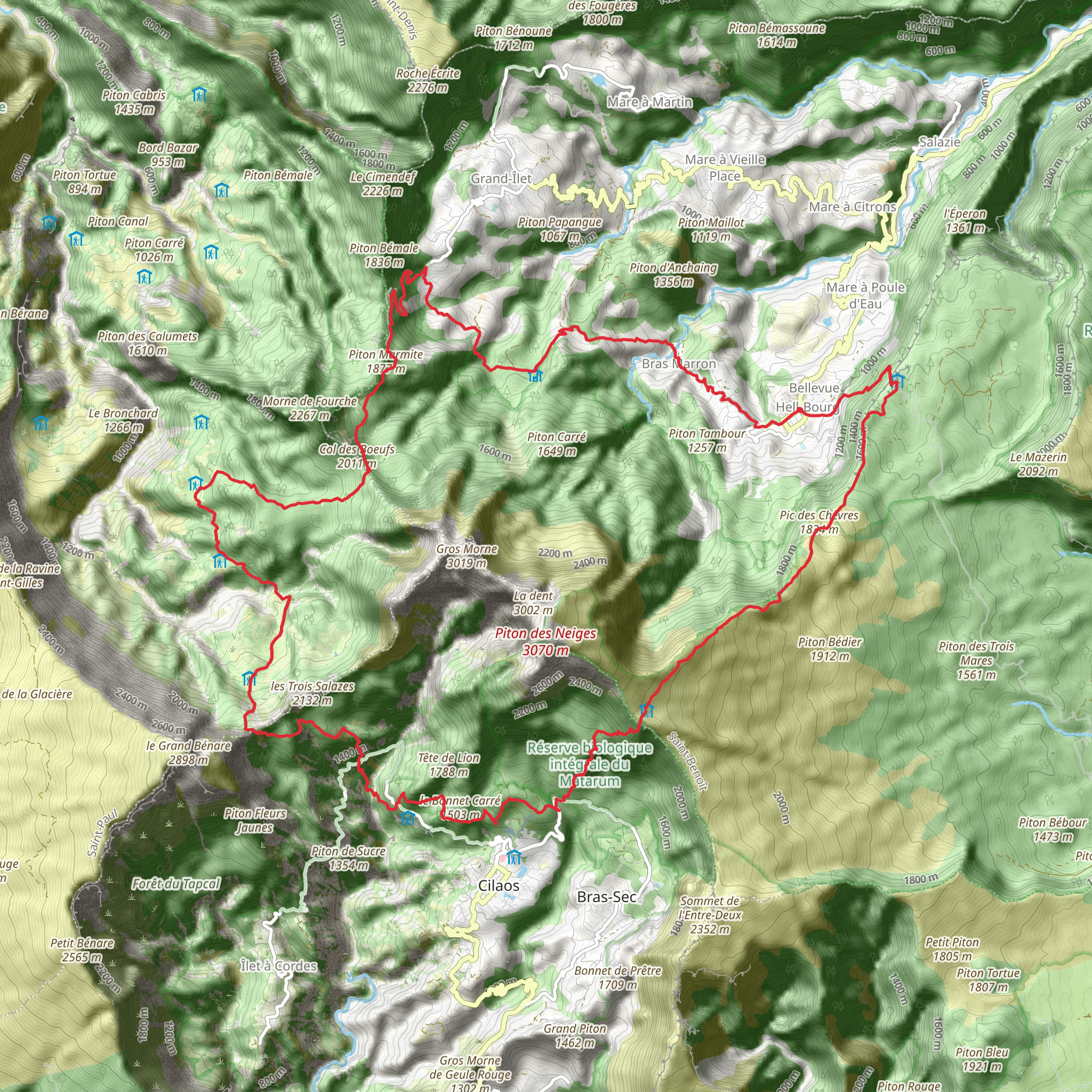 GR R1 mobile static map